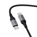 Кабель Type-C на Type-C 60W Hoco X121 (black) (Краснодар склад)