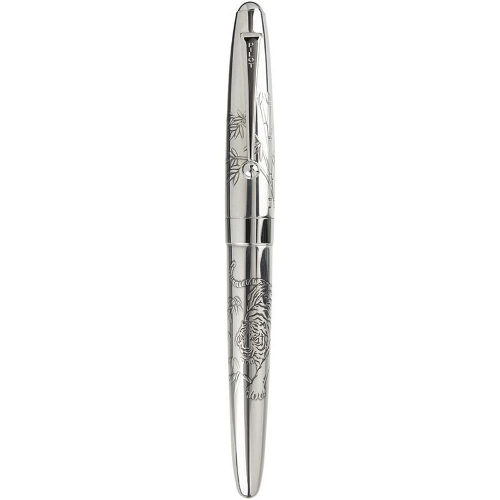 Перьевая ручка Pilot Silver Tiger перо F (FKN-70SR-TR-F)