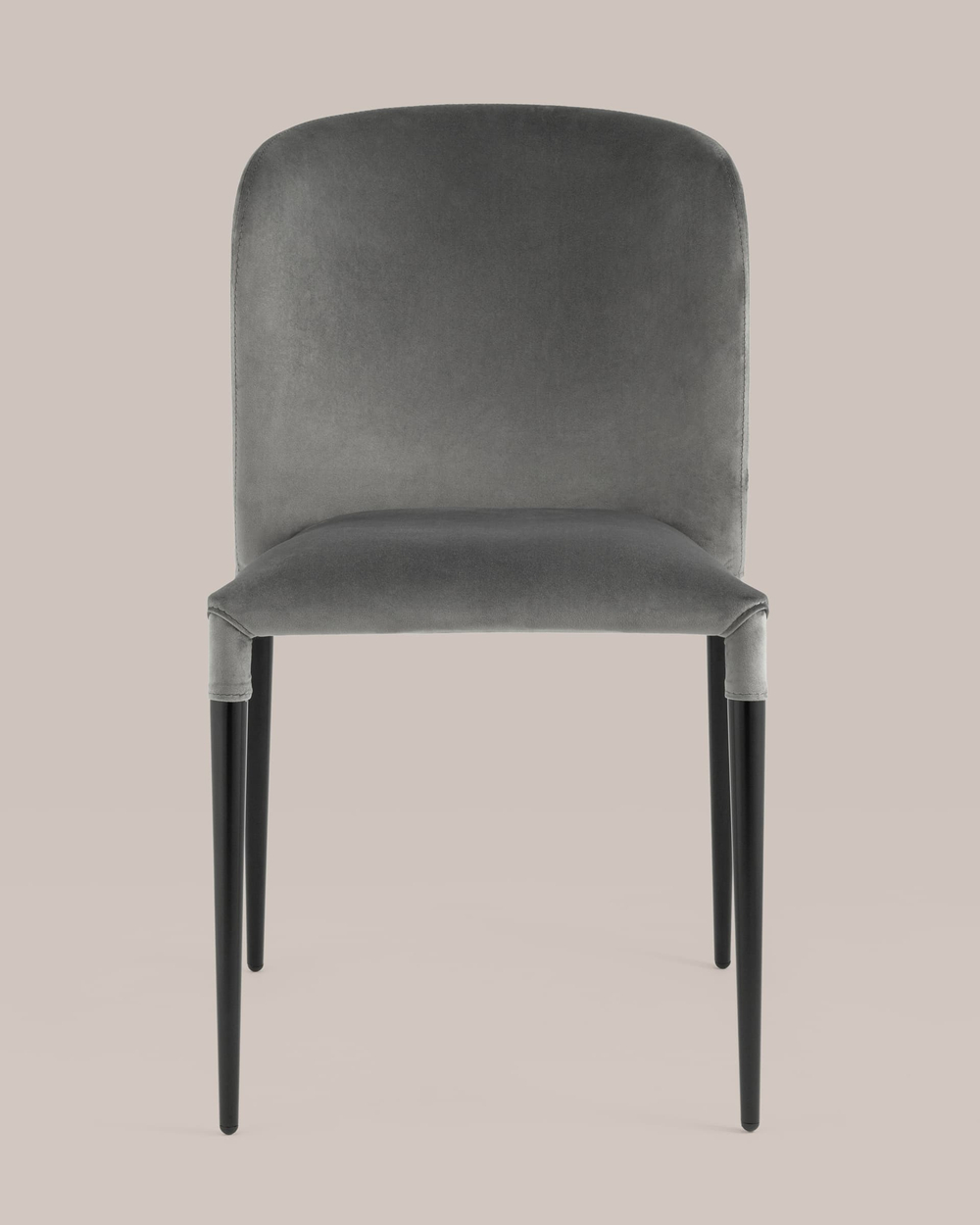 Стул Лори велюр серый