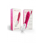 Вибратор Mystim Sassy Simon силиконовый, розовый, 27 см