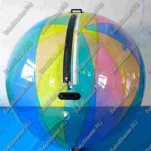 Аттракцион Водный шар ПВХ «Радуга» 1,8*1,8*1,8 м