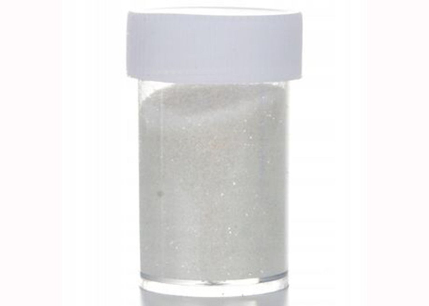 глиттер 20г , в баночке, цвет белый перламутр