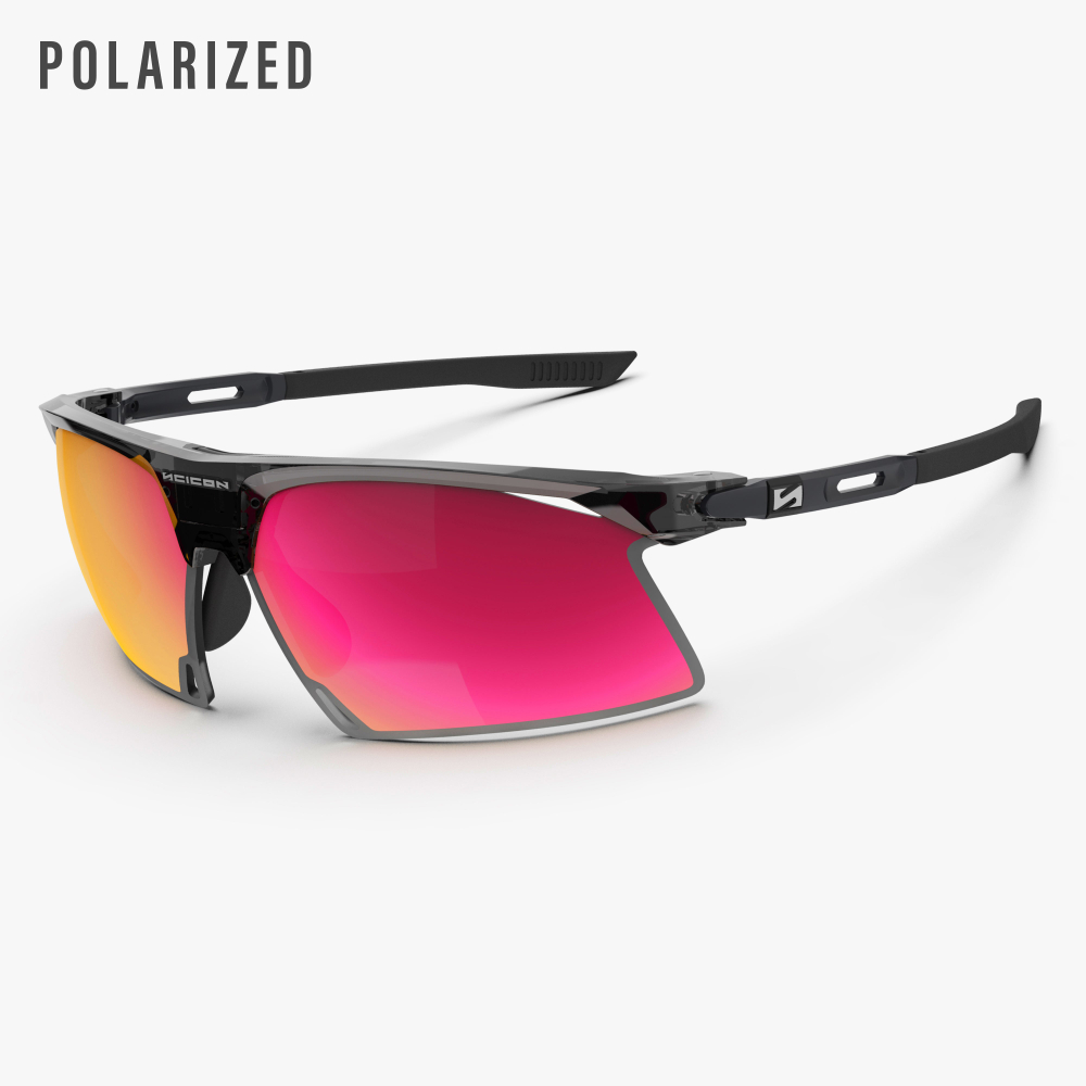 Спортивные очки c диоптриями Scicon Aerobeam Titanium Sunglasses Black Crystal Polarized Multi Mirror Sunburst
