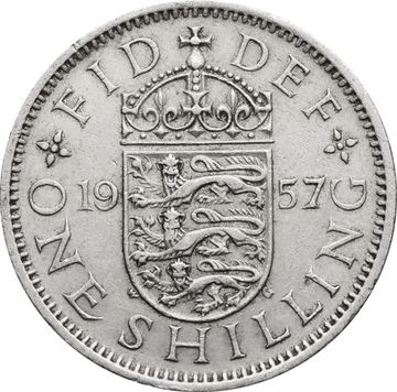 1 шиллинг 1957 Великобритания (Английский герб)