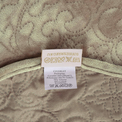 Покрывало 160х220 Sofi De MarkO Церцея светло-бежевое