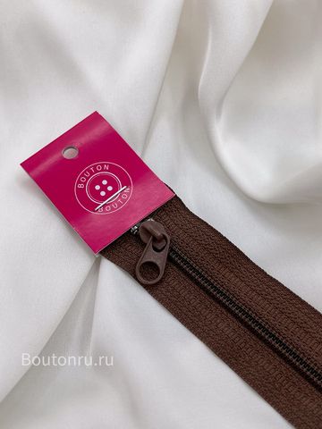 Молния коричневая