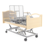 Кровать электрическая Med-Mos DB-2B с поворотным креслом в правую сторону (светлое дерево)