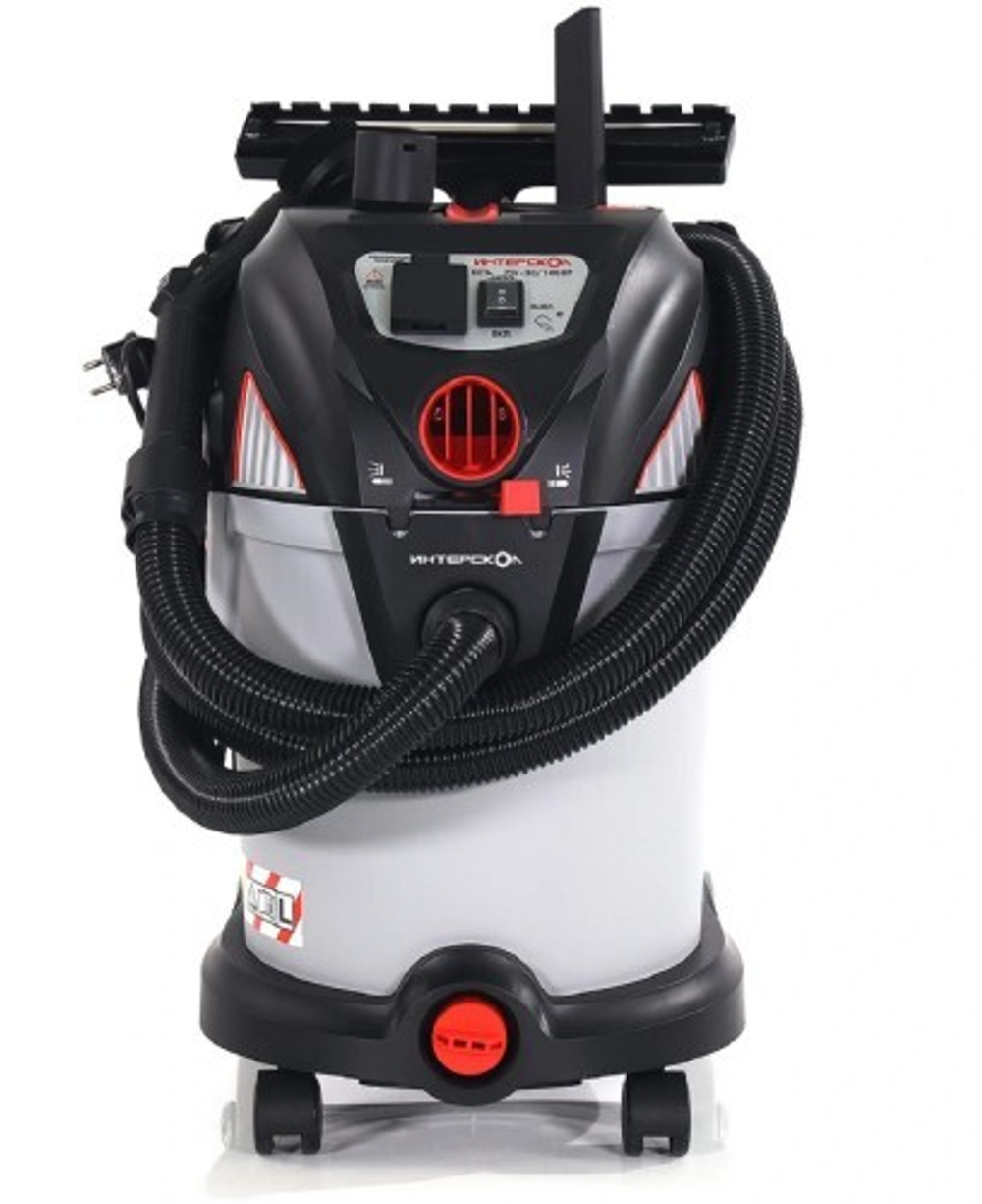 Пылесос для строительных работ ИНТЕРСКОЛ ПУ-30/1400Р 707.1.0.00
