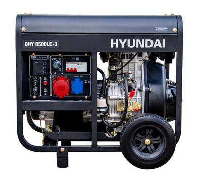 Дизельный генератор (7.2 кВт) HYUNDAI DHY 8500LE-3