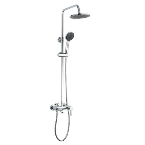 Душевая система 40к F2416 FRAP лейка "Тропич. душ" (D200мм, хром, латунь)