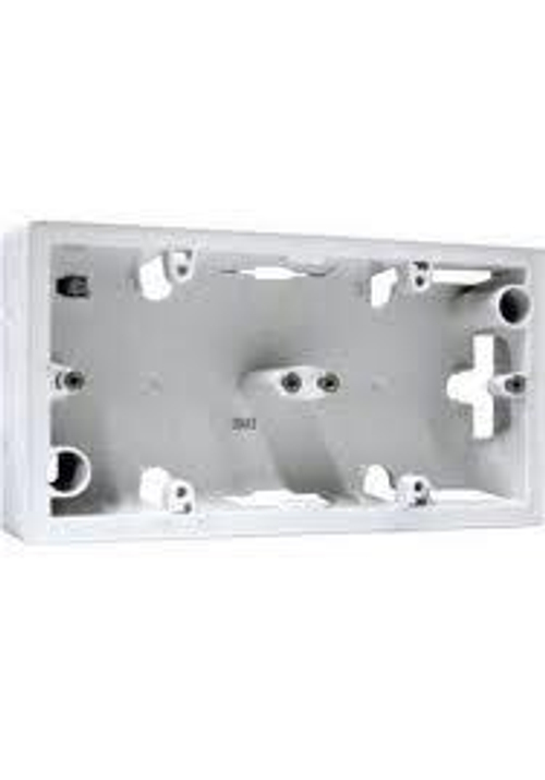 776182 Коробка для накл. монтажа 2 поста, белый Valena