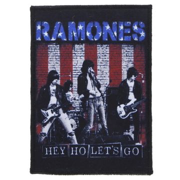 Нашивка Ramones Hey! Ho! Let's Go (7169)