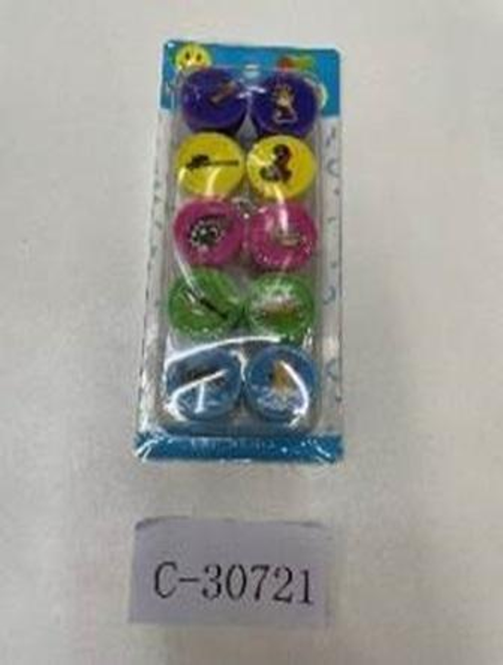 Набор штампов "Транспорт" 10 штук, на блистере , С-30721