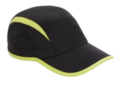 Теннисная кепка Lacoste Jockey Cap with Contrast Cutouts - black/yellow