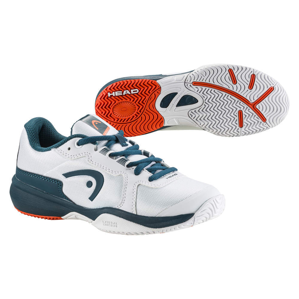 детские Кроссовки теннисные Head Sprint 3.5 Junior - white/orange