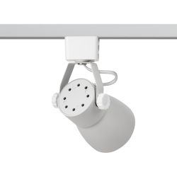 Трековый светильник однофазный ЭРА Taper TR38-GU10 WH под лампу GU10 белый