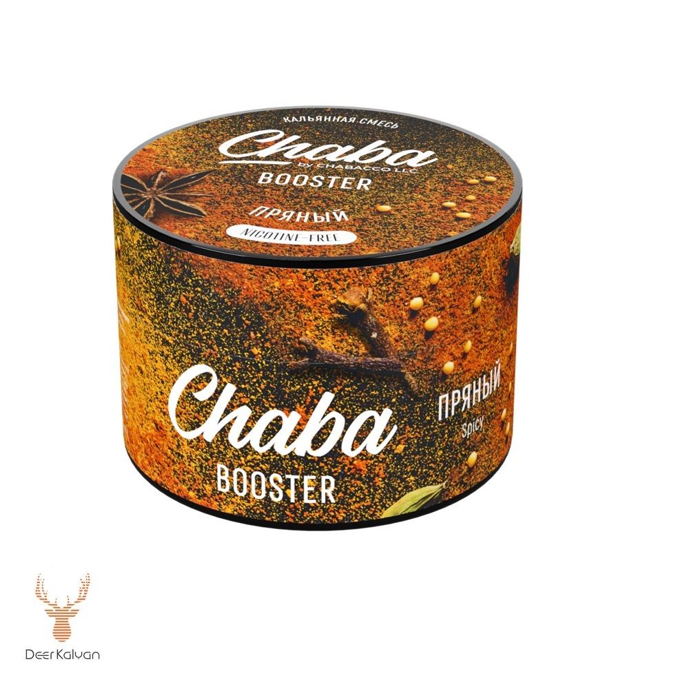 М Chaba &quot;Booster&quot; (Пряный) Nicotine Free 50 гр.