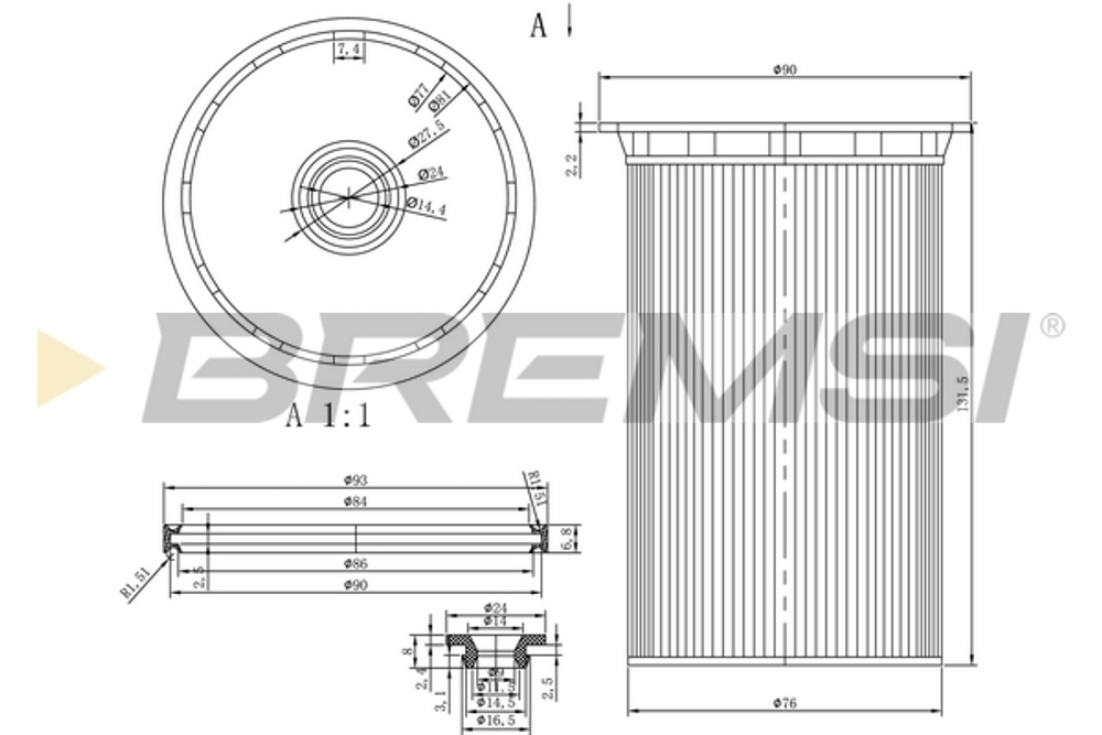BREMSI - FE0341