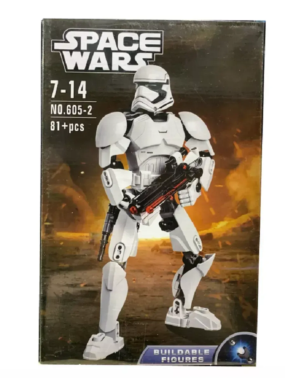 Конструктор Фигура Штурмовик Первого Ордена 81 деталь