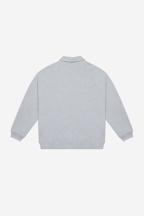 Толстовка Halfzip Sport Jacket серый меланж - фото 10