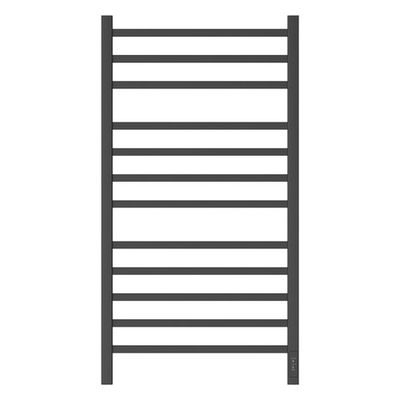 Полотенцесушитель электрический Point Вега PN71850B П12 500x1000, диммер справа, черный