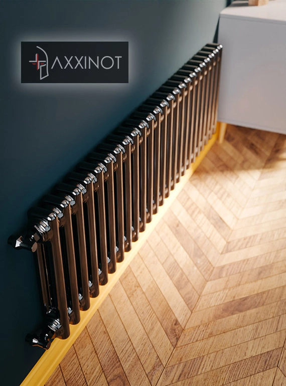 Axxinot Sentir 2030 - двухтрубный трубчатый радиатор высотой 300 мм, боковое подключение