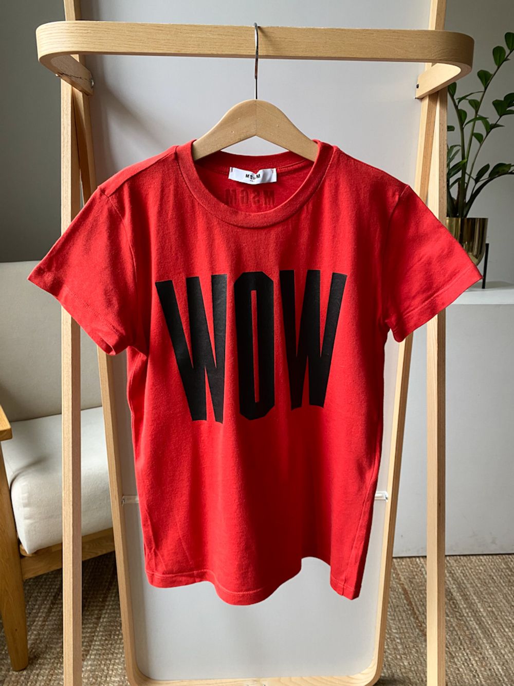 Хлопковая футболка MSGM, 128