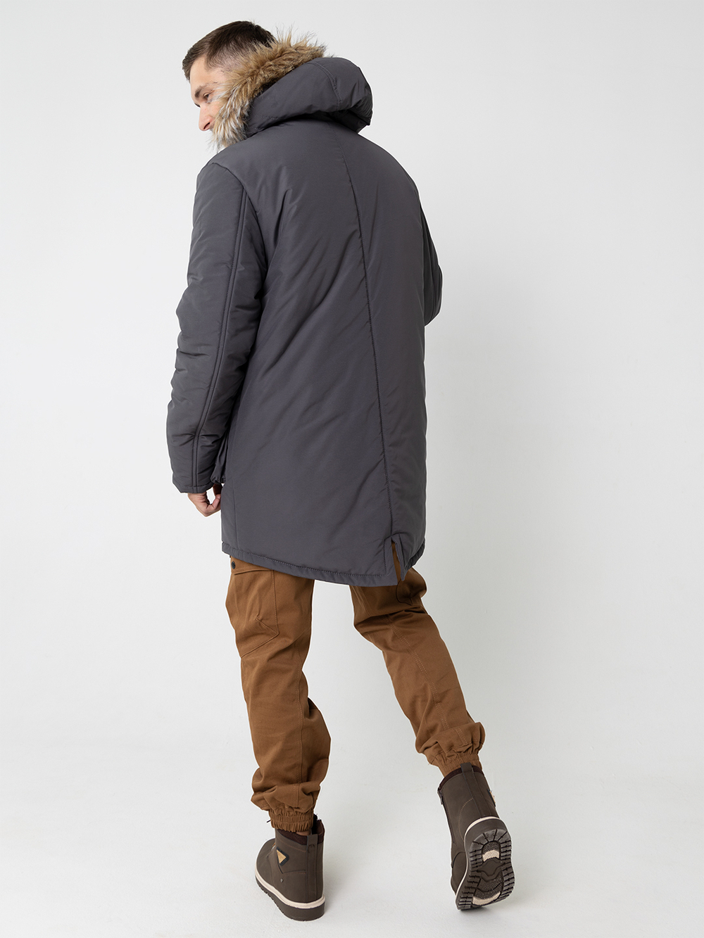 Парка зимняя Город Горький серая