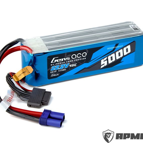 Аккумулятор TATTU G-Tech 6S 5000мАч 22,2В 45C