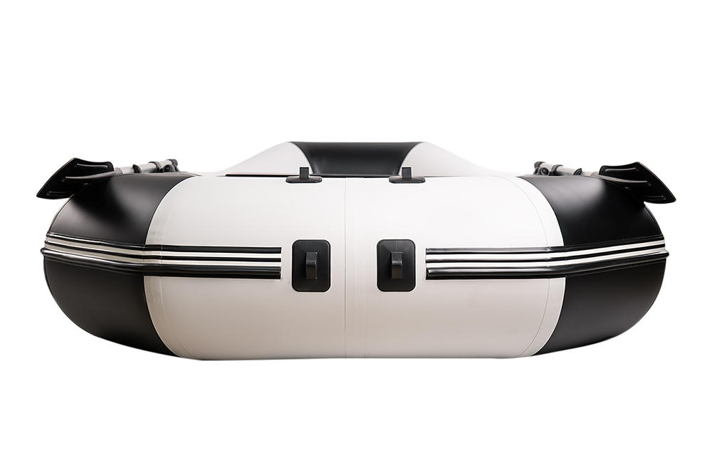 YACHTMAN-300 М (Яхтман) белый-черный (лодка ПВХ с усилением)