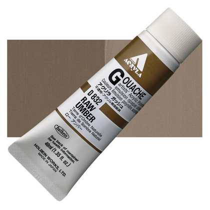 Holbein Acrylic Gouache 40 мл. 832 [А] Raw Umber