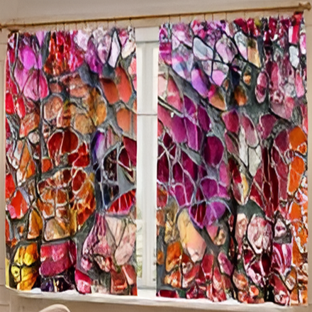 Фотошторы для кухни "В. 020125/16", Россия.