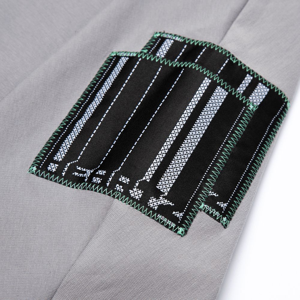 Футболка Heartz Self-Hommage Deconstructed 3/4 серая