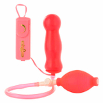 Анальный стимулятор с надувной головкой Blossom Expanding Inflatable Tip ( 12,5 см , розовый) (Цвет: розовый)