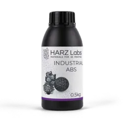 Фотография — Фотополимер HARZ Labs Industrial ABS, черный (0,5 кг)
