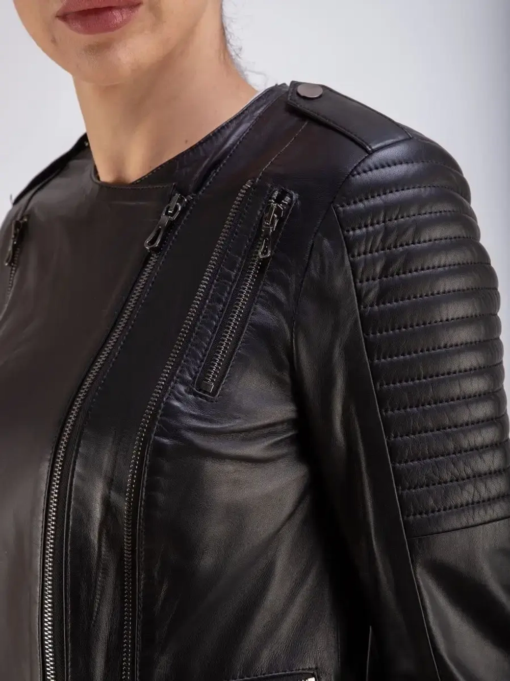 Косуха женская натуральная кожа Турция