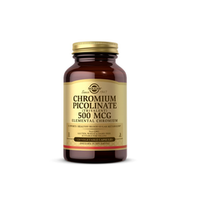 Solgar Chromium picolinate 500 mg 120 veg caps / Пиколинат хрома