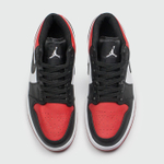 Кроссовки Nike Air Jordan 1 Low Wmns Bred Toe