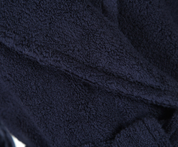 Элитный халат махровый Sultan синий от Hamam