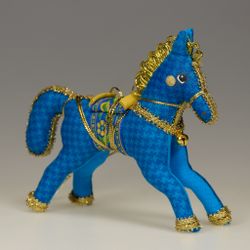 Ёлочная игрушка Лошадка Цирковая