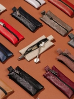 Ключница карманная кожаная