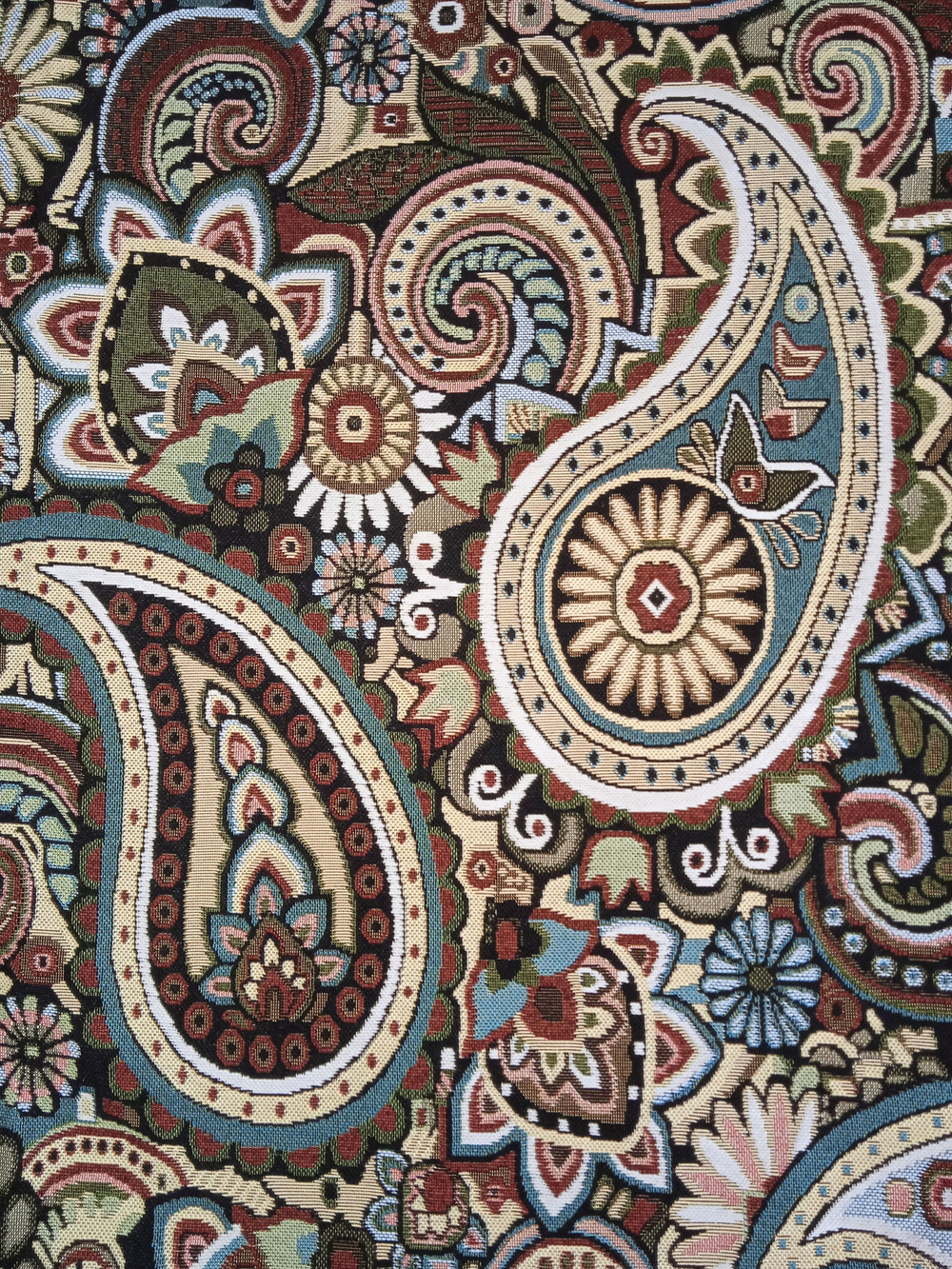 Покрывало гобеленовое Пейсли евро (240х200)