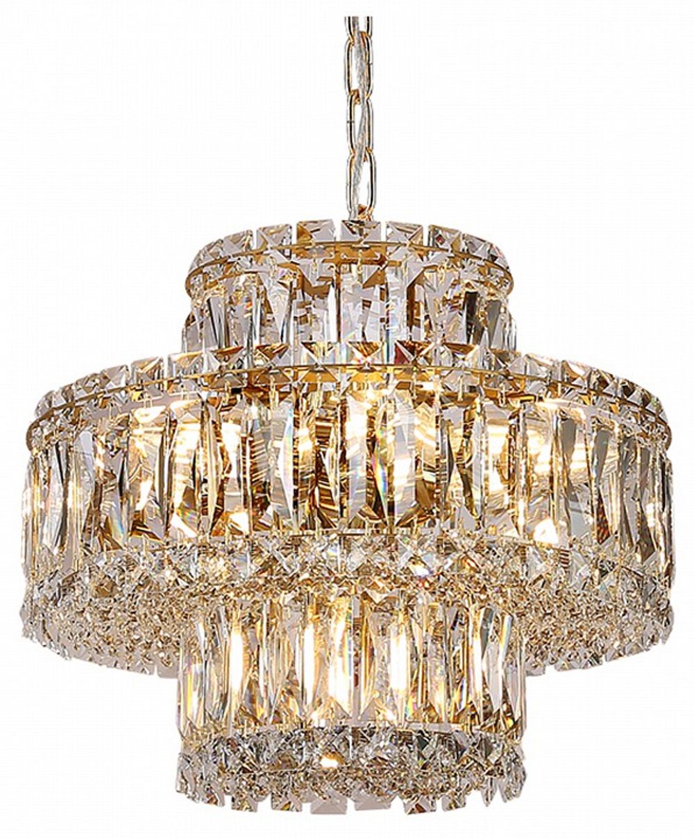 Подвесная люстра Newport 8450 8458+3/C gold