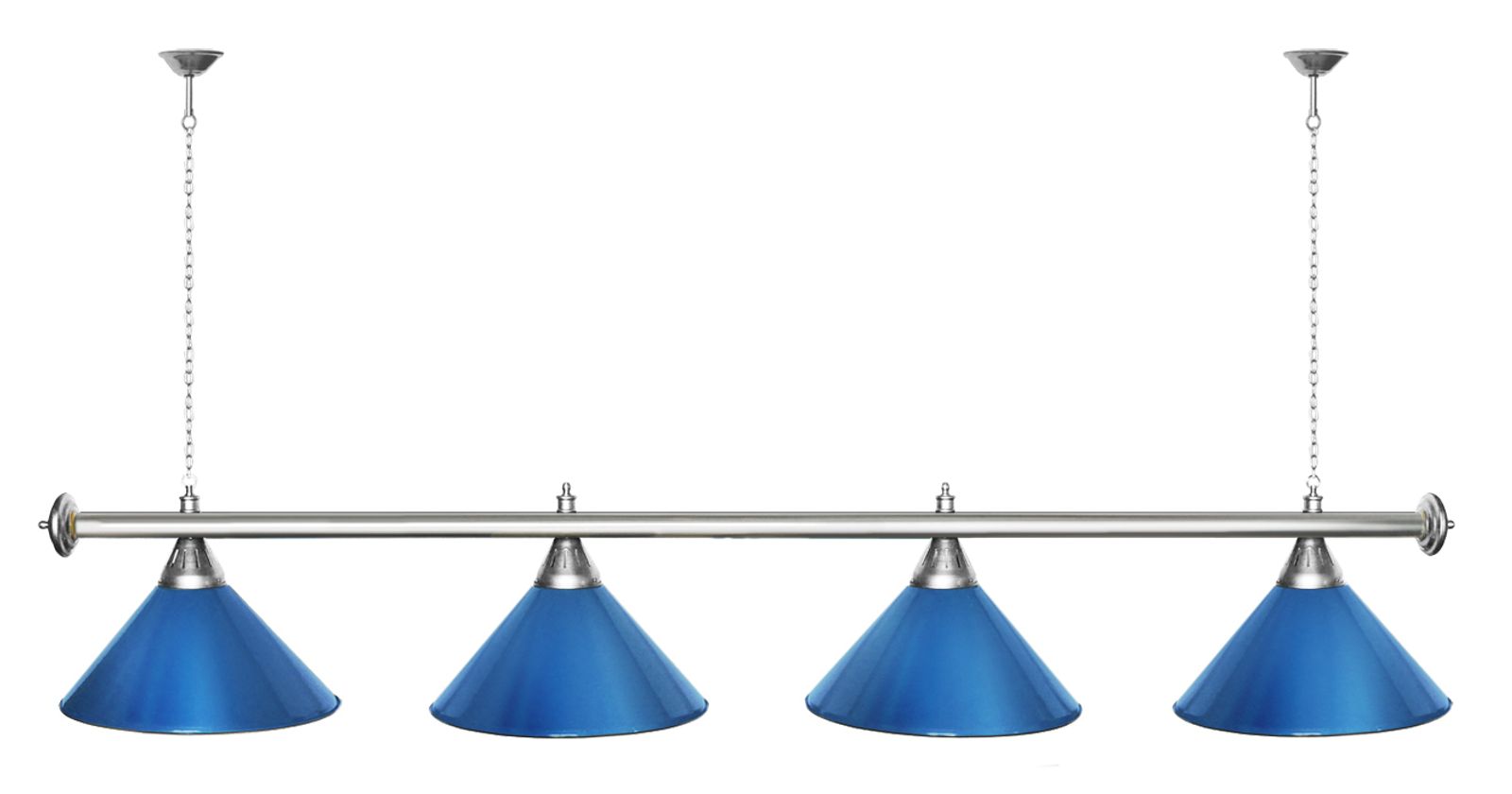 Лампа STARTBILLIARDS 4 пл. (плафоны зеленые,штанга золотая,фурнитура золото) фото №9