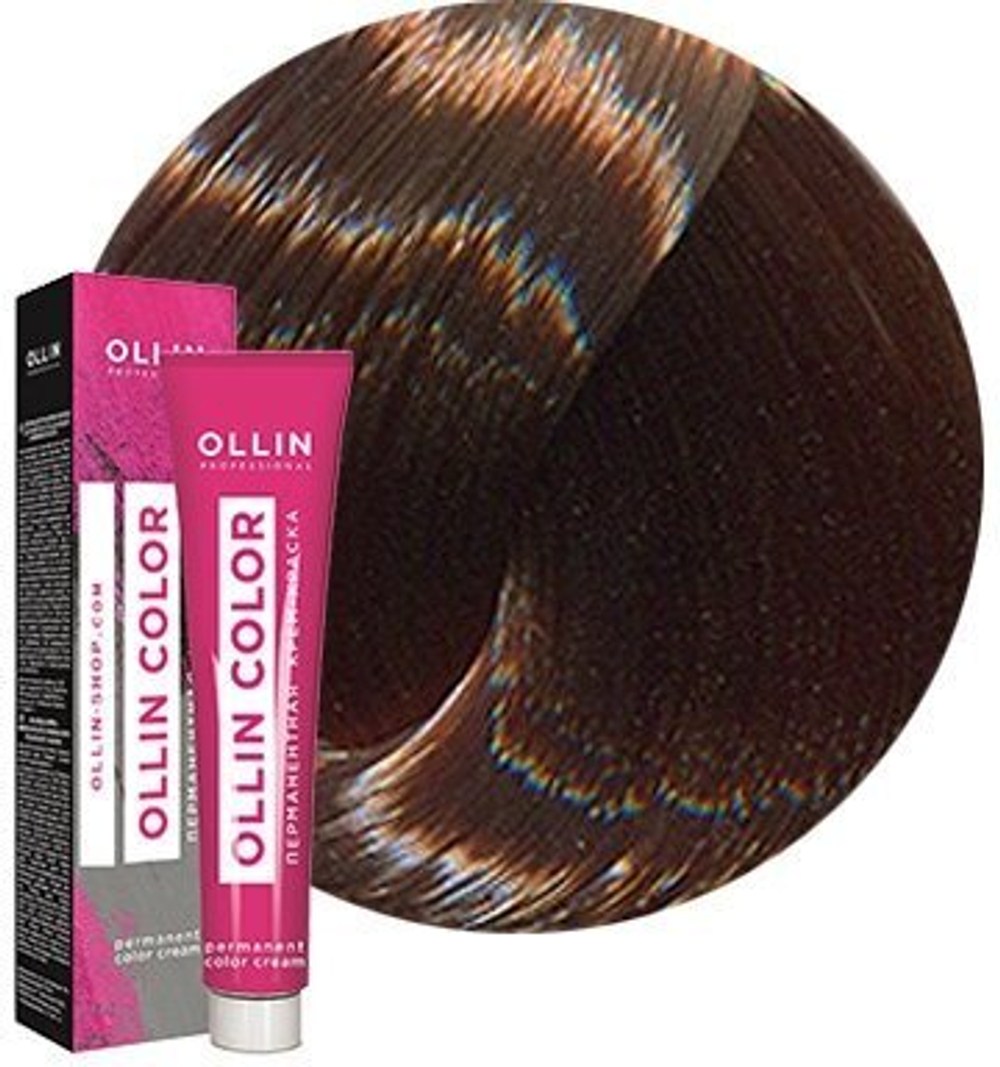 OLLIN COLOR 7/31 русый золотисто-пепельный 60мл Перманентная крем-краска для волос