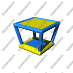 Модуль аквапарка «Подиум с крышей», 3,7×3,7×3 м