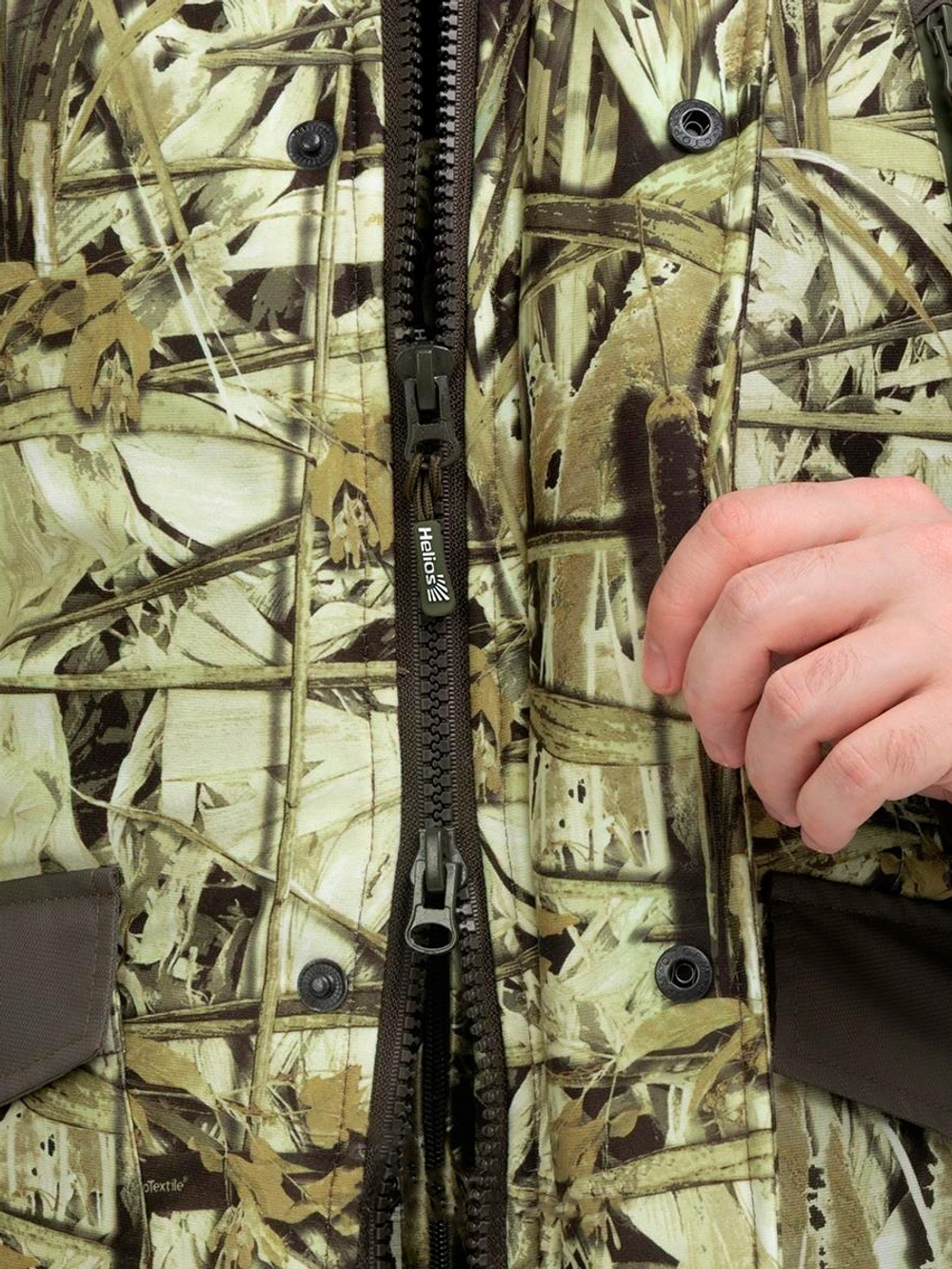 Костюм зимний Helios ГОРКА-1 полукомбинезон, цвет камыш, размер M (48/176) (T-HS-G1-M-R)