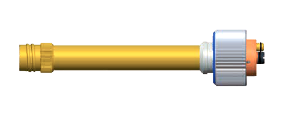 663P001005 Гусак 0° (прямой) для сварочной ROBO-горелки RM 52G TBi 663Р001005