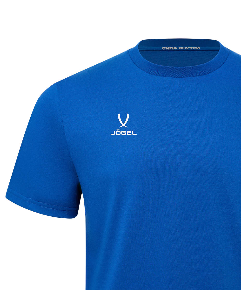 Футболка тренировочная JÖGEL DIVISION PerFormDRY Training CVC Z2, синий