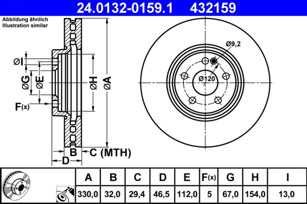 ATE - 24013201591-ATE - Brake Disc